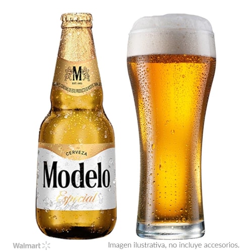 Cerveza clara Modelo Especial 6 botellas de 355 ml c/u | Bodega Aurrera  Despensa a tu Casa