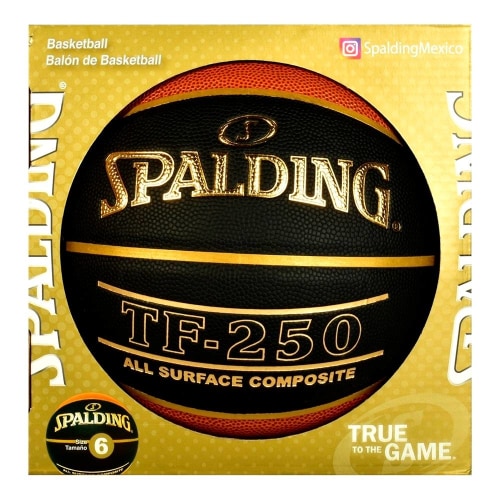 Balón de Básquetbol Spalding TF-250 No 6 | Bodega Aurrera Despensa a tu Casa