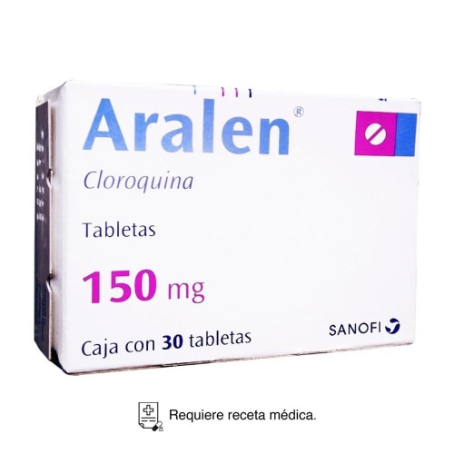 Aralen tabletas 30 pzas de 150 mg c/u | Bodega Aurrera Despensa a tu Casa