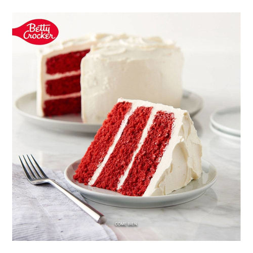 Harina para pastel Betty Crocker red velvet sabor chocolate 432 g | Bodega  Aurrera Despensa a tu Casa