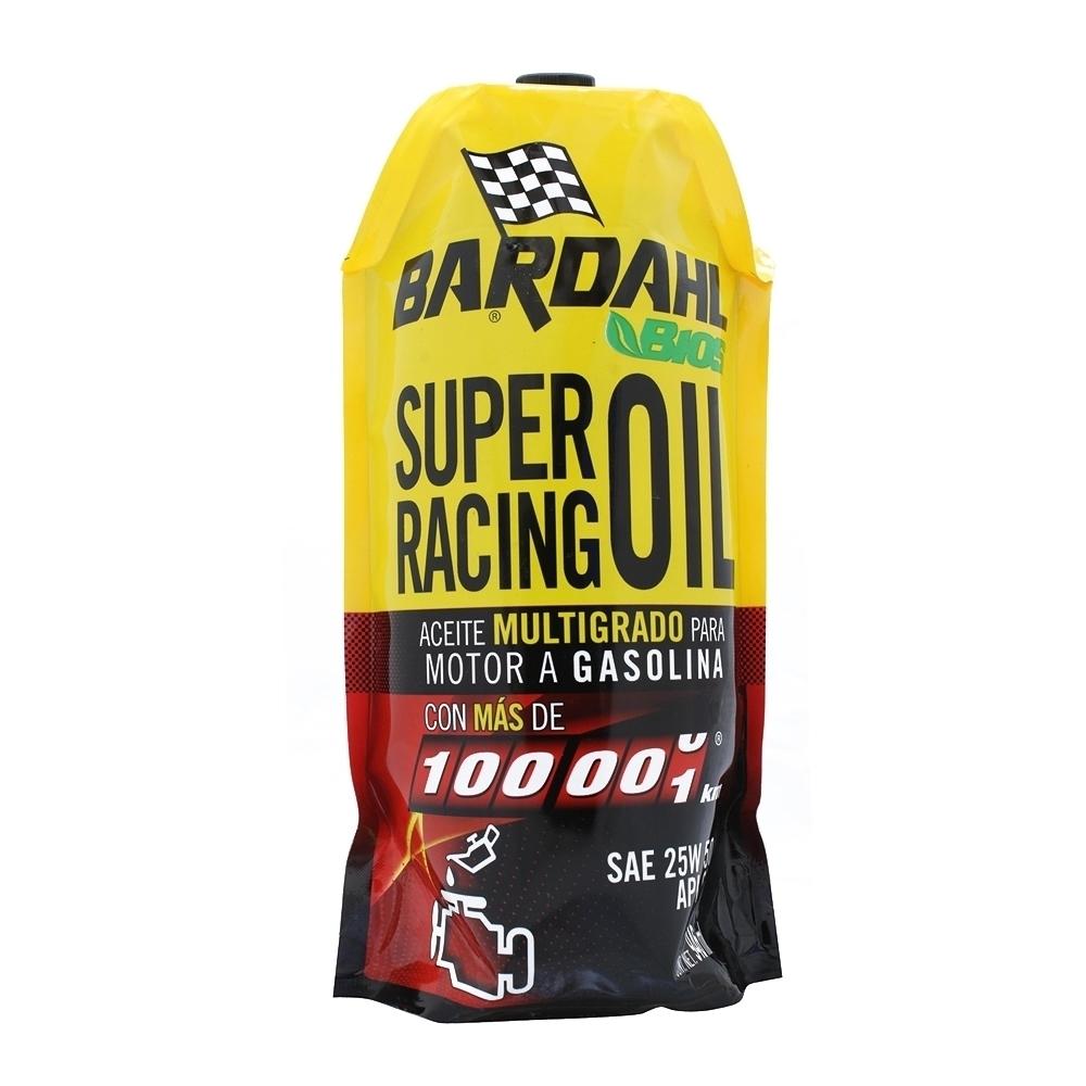 Aceite para motor a gasolina Bardahl bios super racing SAE 25W-50 multigrado 946 ml