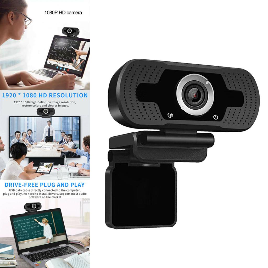 Camara web Camara para computadora 1080p Microfono Computadora portatil USB PC Camara web Camara Soledad Camara de video para computadora Walmart en linea