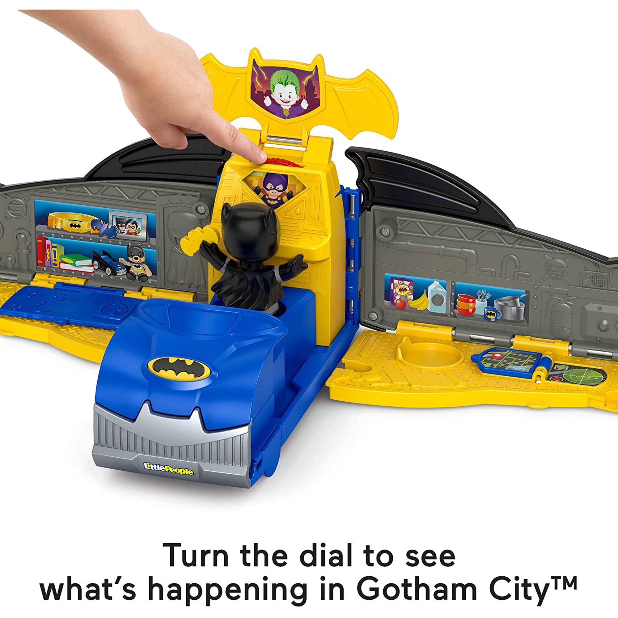 Batimovil Fisher Price DC Super Friends Little People transformable Walmart en linea