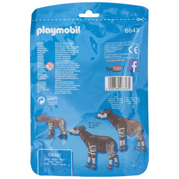 PM OKAPI FAMILY PLAYMOBIL Playmobil Walmart en linea