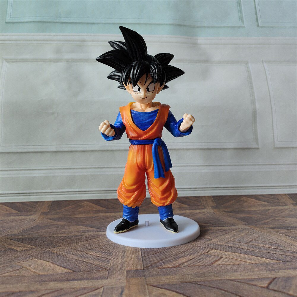 Kit Acessórios Inverno Infantil Menino - Estampa Personagens Boneco Desenho  Goku Anime - Azul - Dragon Ball: Touca Gorro + Luvas