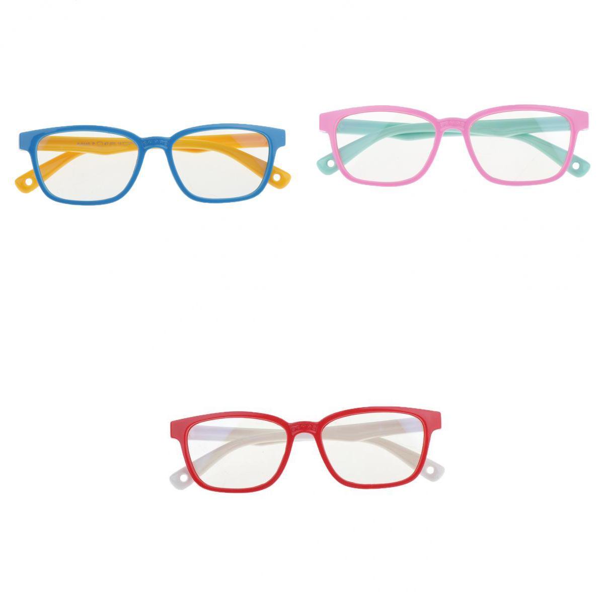 3pcs lampara azul para Lentes de Computadora Anteojos de fatiga Proteccion de lampara Yotijar Gafas para ninos Anti luz azul