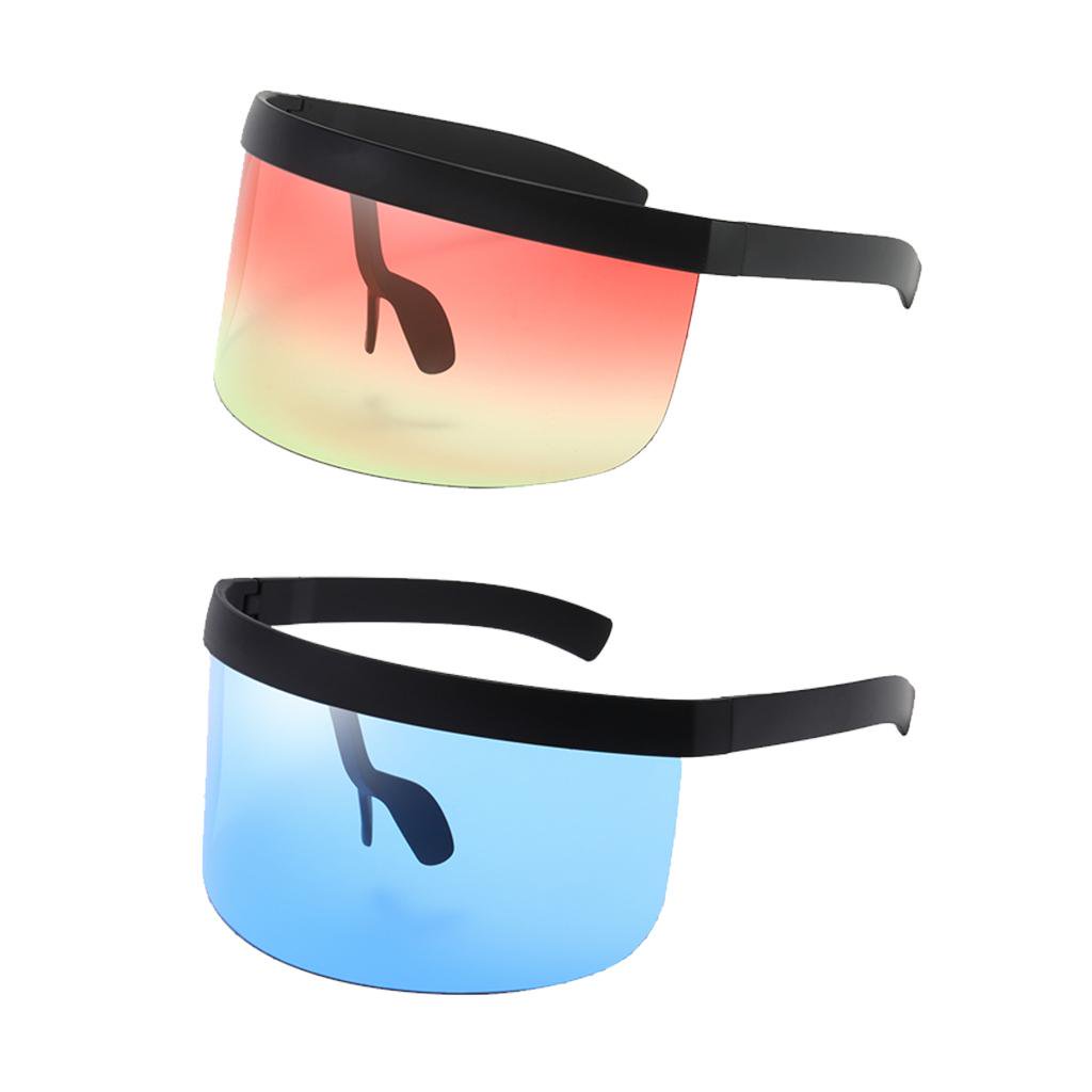 Hombres Cool Fire Flame Gafas de sol Gothic Rimless Wavy Shades Rave Club  Disfraz rojo Yuyangstore Gafas de sol con lentes de llama de fuego