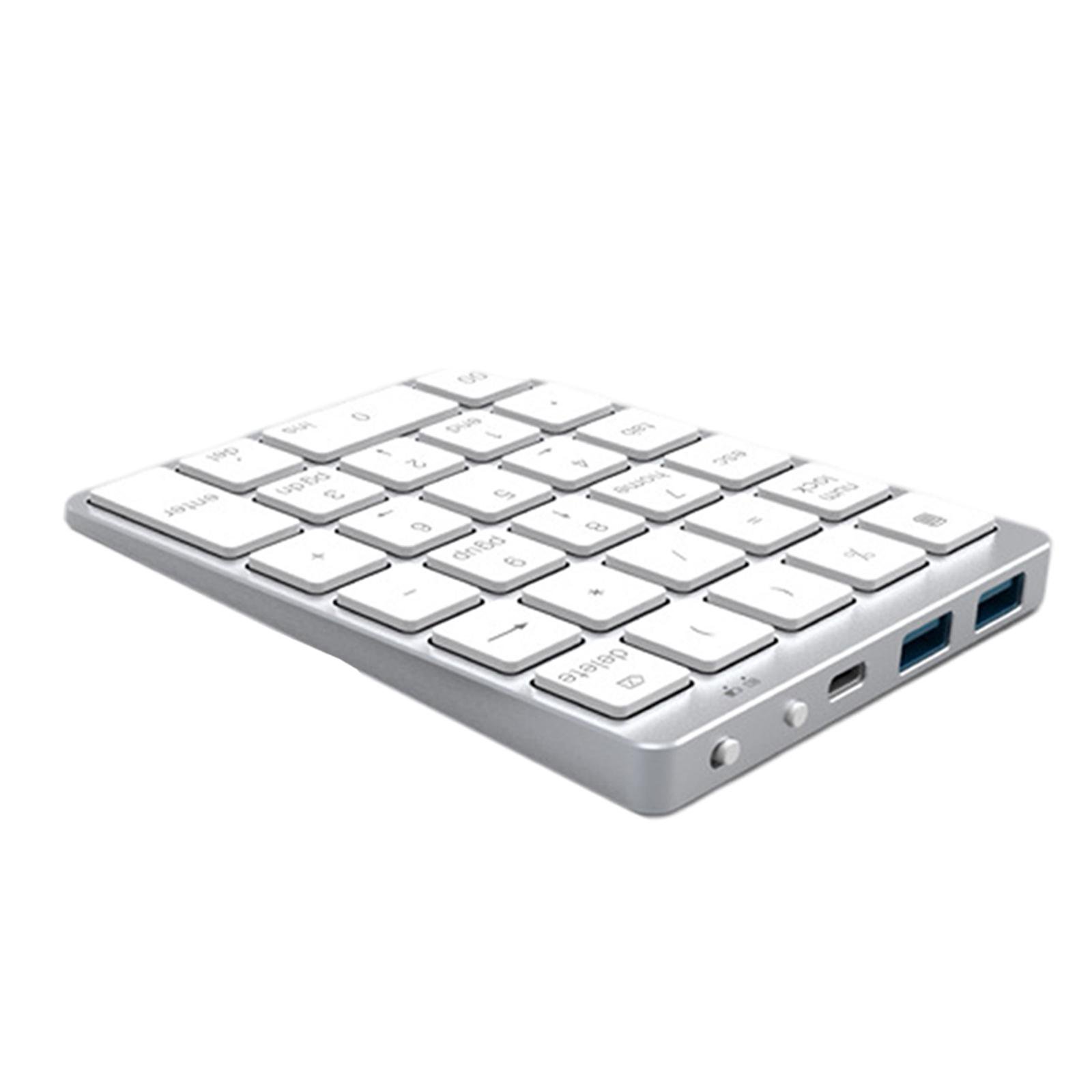 numerico inalambrico Bluetooth con 28 numerico de datos para portatil delgado Sunnimix Teclado numerico Walmart en linea