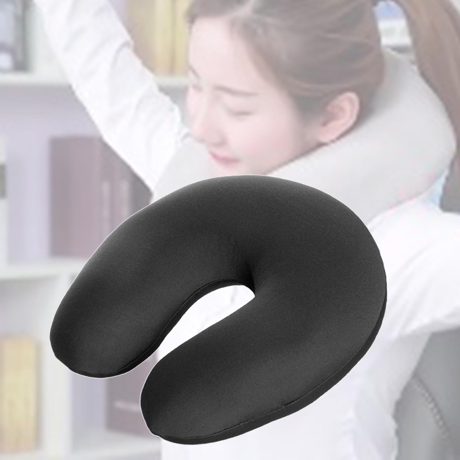 Almohada de U Almohada cuello Cojin de soporte cuello para asiento de oficina con funda extraible n Gloria Almohada de viaje Walmart en linea