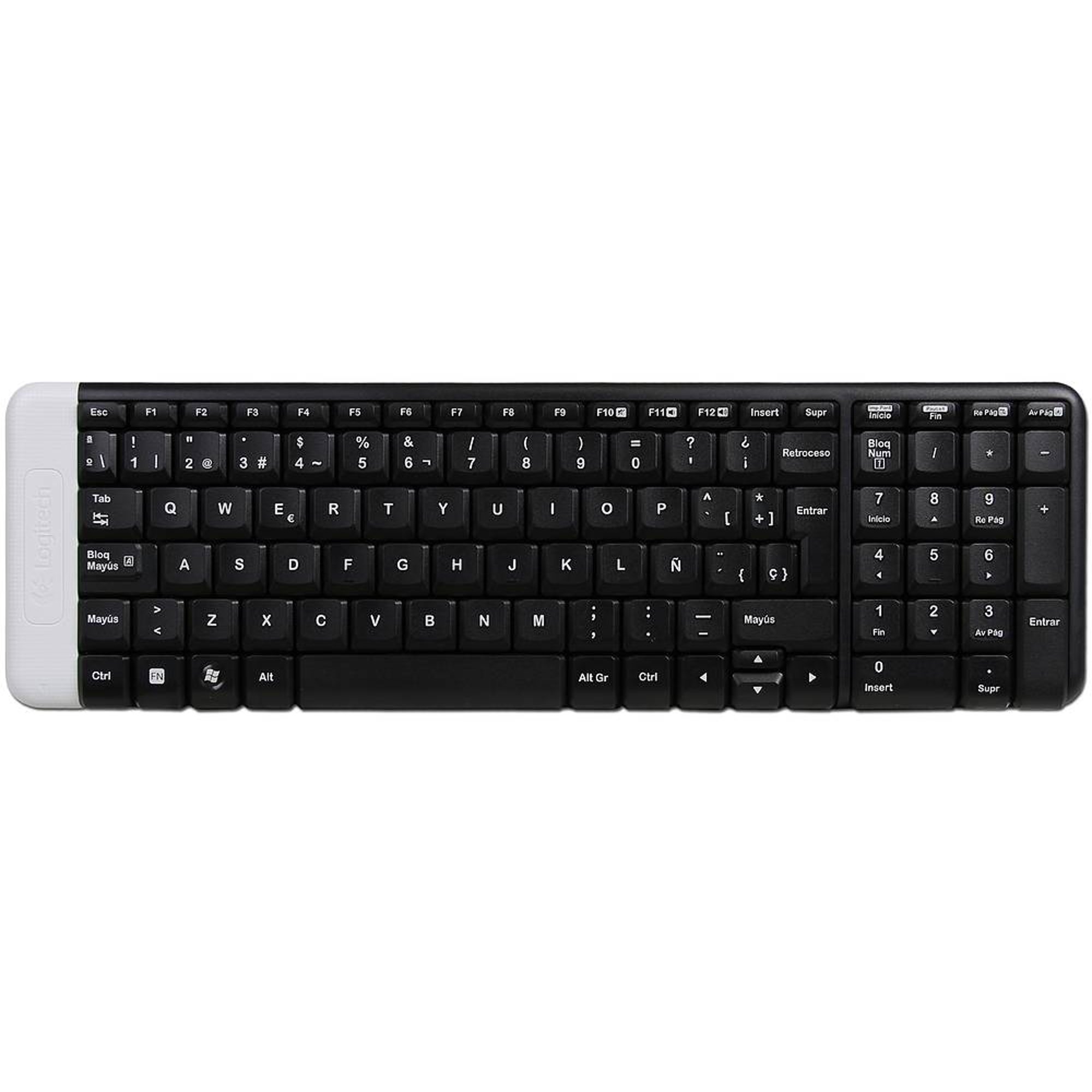 Teclado inalámbrico logitech k230 negro hotsell