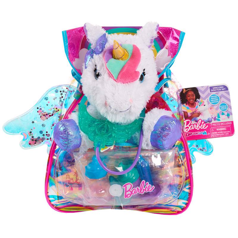 Set Barbie Dreamtopia Mochila de Veterinaria de Unicornio Walmart en linea