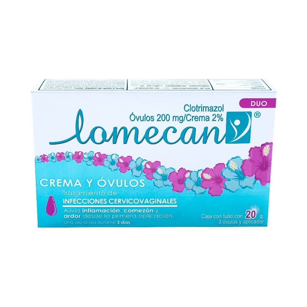 Lomecan Kit Ovulos Vaginales Crema Vaginal Para Hongos En The My Xxx