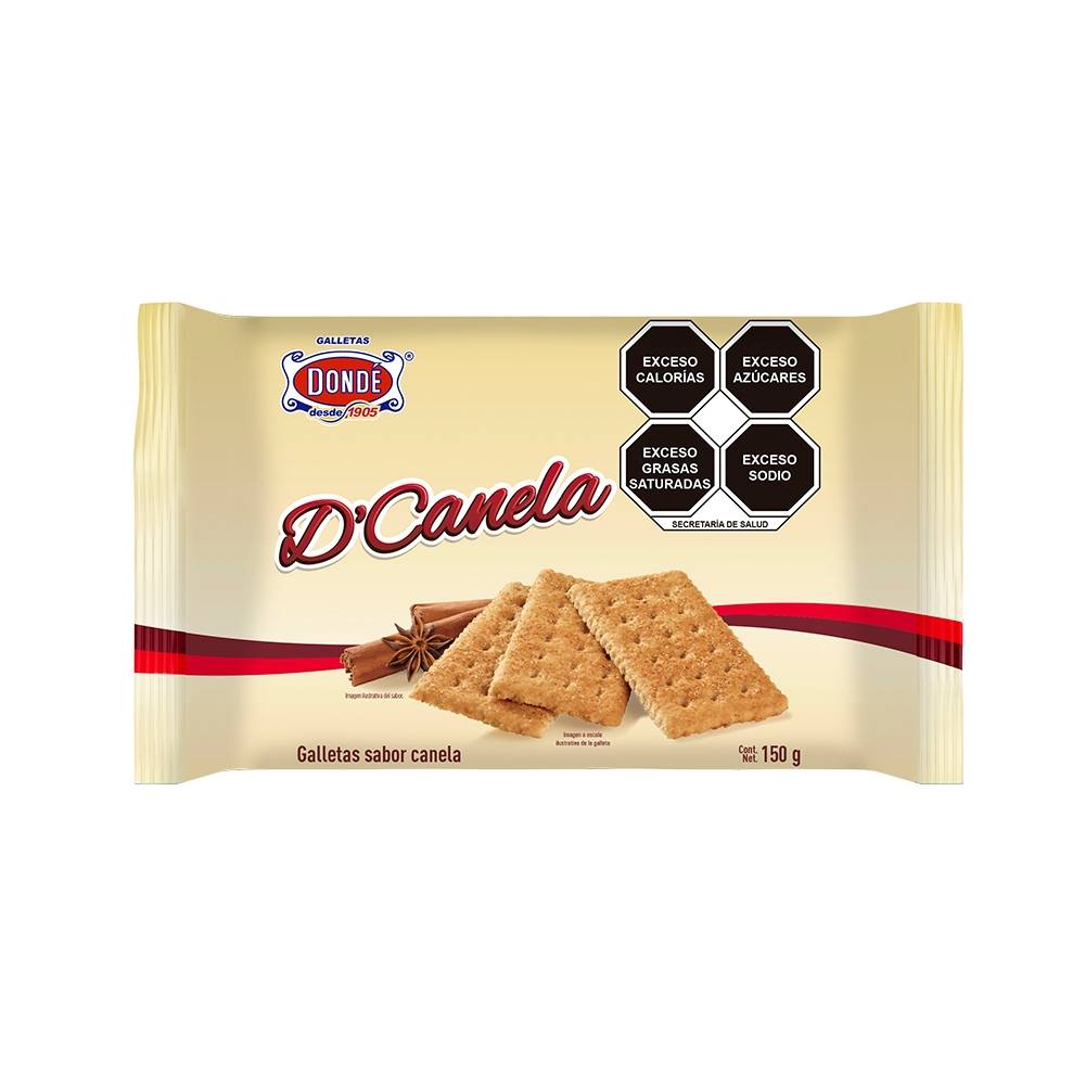 Galletas Dondé D´canela 150 G Bodega Aurrera En Línea 0159