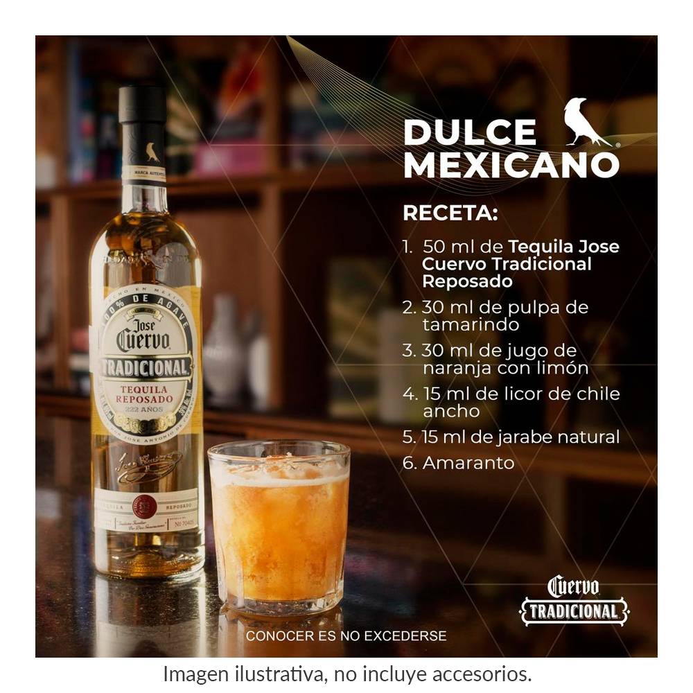 Tequila Jose Cuervo Tradicional Reposado 950 Ml Bodega Aurrera En Línea