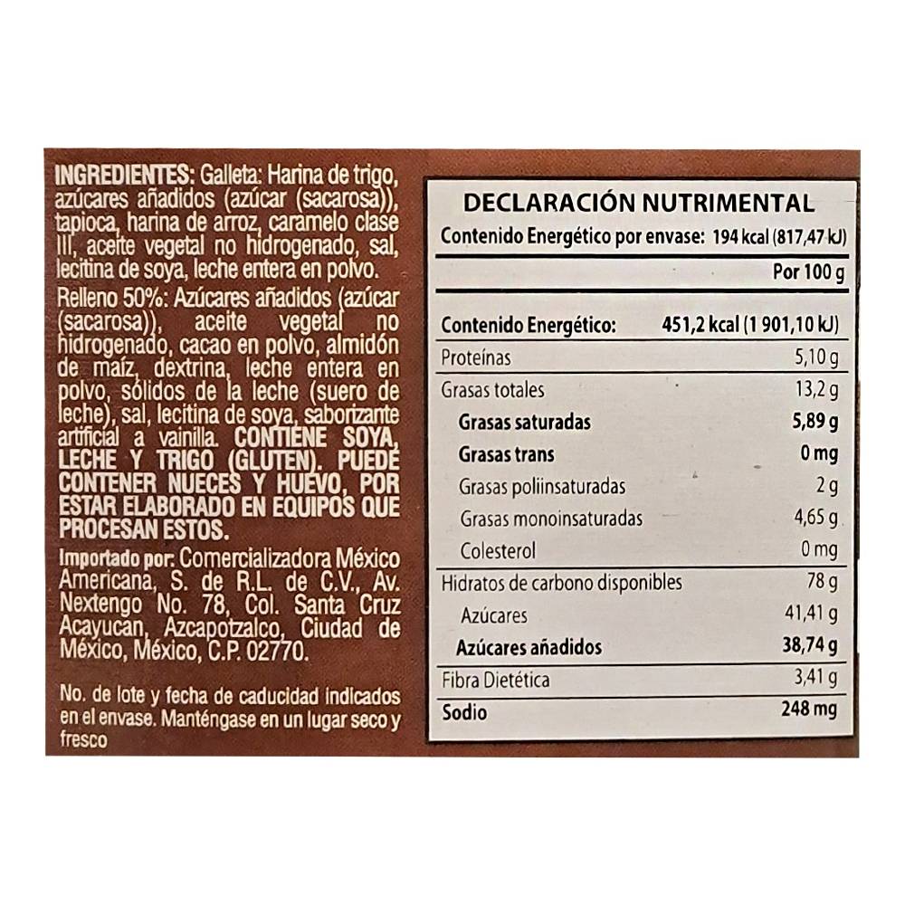 Galletas Great Value Waffers En Forma De Barquillo Con Relleno Sabor Chocolate 43 G Bodega 5793