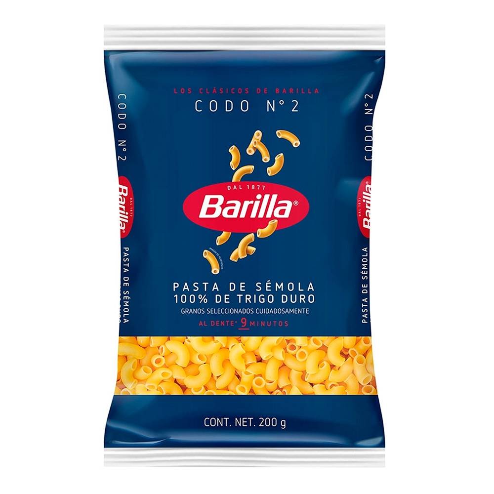 Barilla Sopa Codo No 2 200 G