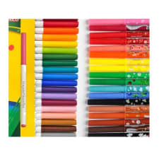 Mega Marker Set Crayola (32 SuperTips + 18 Doodle Scents) Plumones mega