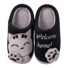 Pantuflas de gato de la suerte de dibujos animados pantuflas de algodón de suela gruesa para el hog JAMW Sencillez | Walmart en línea Pantuflas de gato de la suerte de dibujos animados pantuflas de algodón de suela gruesa para el hog JAMW Sencillez | Walmart en línea