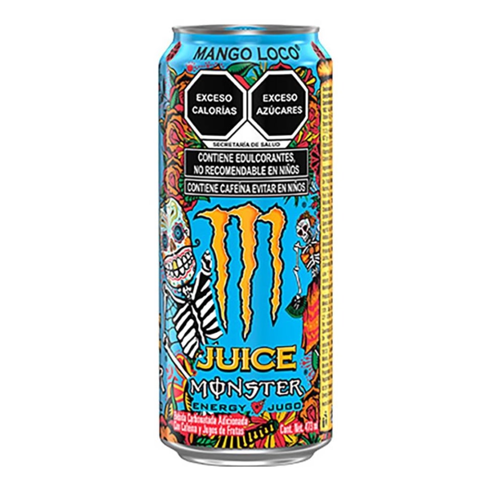 Bebida Energ Tica Monster Mango Loco Ml Walmart