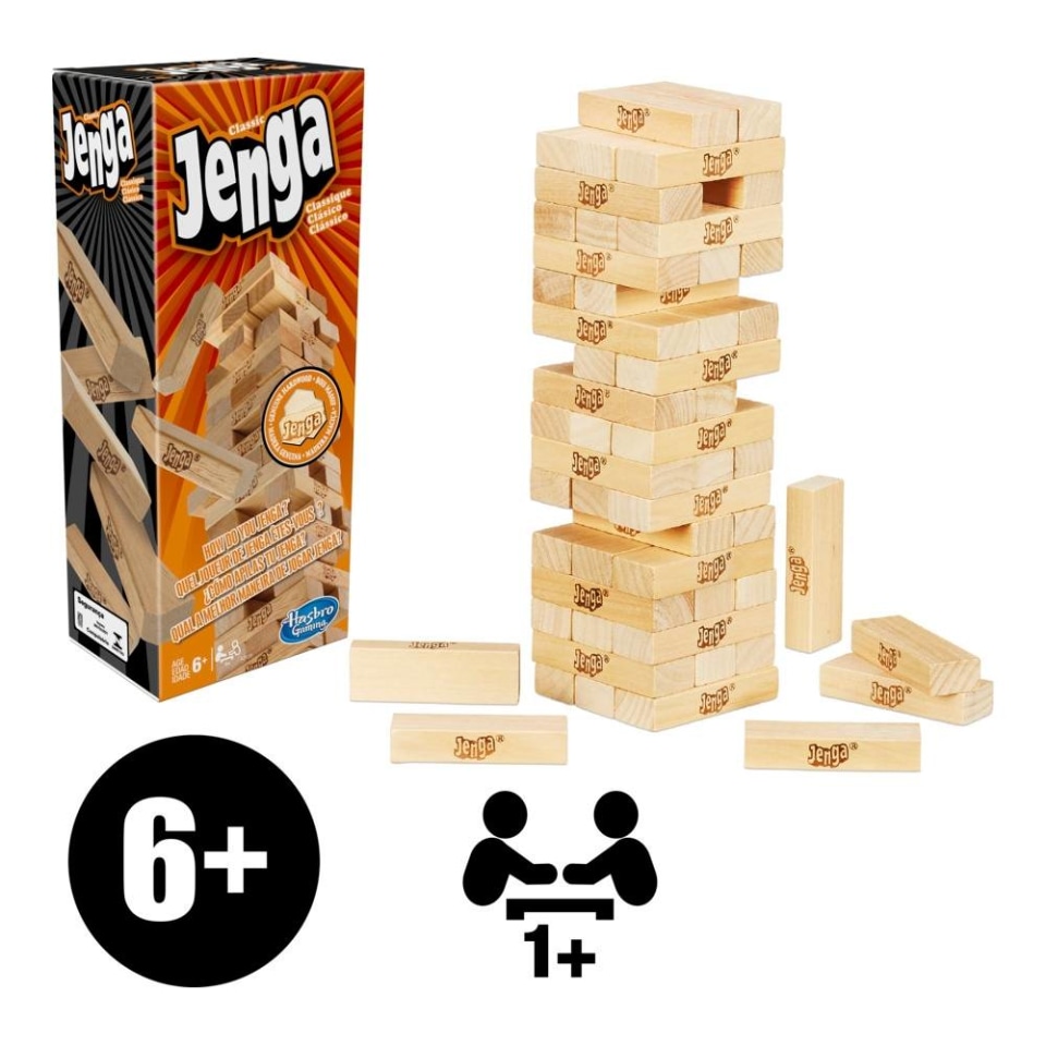 Jenga Hasbro Gaming clásico | Walmart