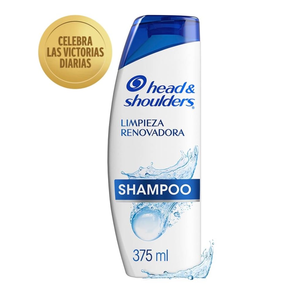 Shampoo Head & Shoulders control caspa limpieza renovadora