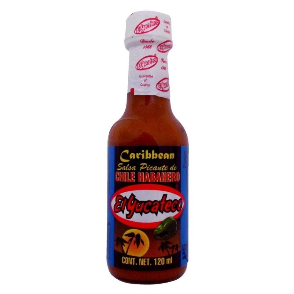 Salsa picante El Yucateco Caribbean chile habanero 120 ml | Walmart