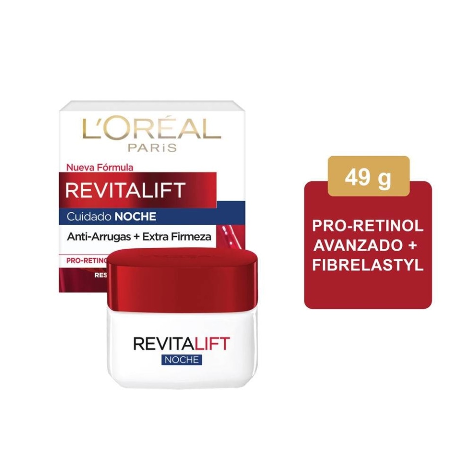 Crema Facial Loréal Paris De Noche Revitalift Anti Arrugas Firmeza 50 Ml Walmart 6263