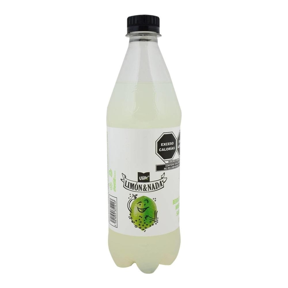 Limon Y Nada Del Valle Agua mineralizada Del Valle limón & nada 600 ml | Walmart