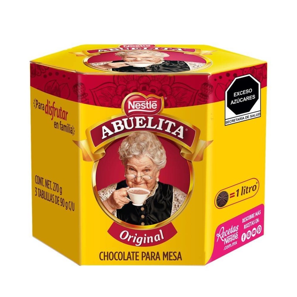 Chocolate para mesa Nestlé Abuelita original 270 g Walmart