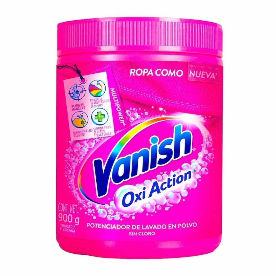 Quitamanchas para ropa Vanish Oxi Action multipower multiusos en polvo