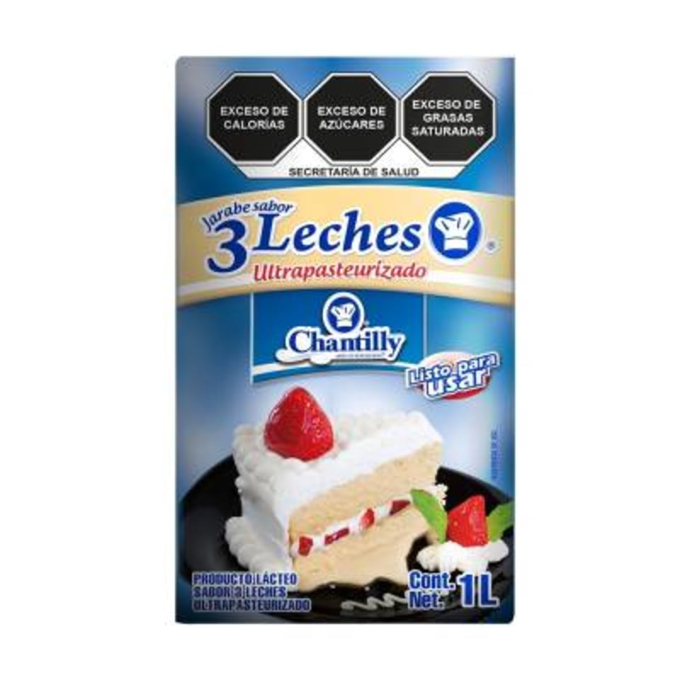 Producto Lacteo Chantilly Sabor Tres Leches 1 L Walmart