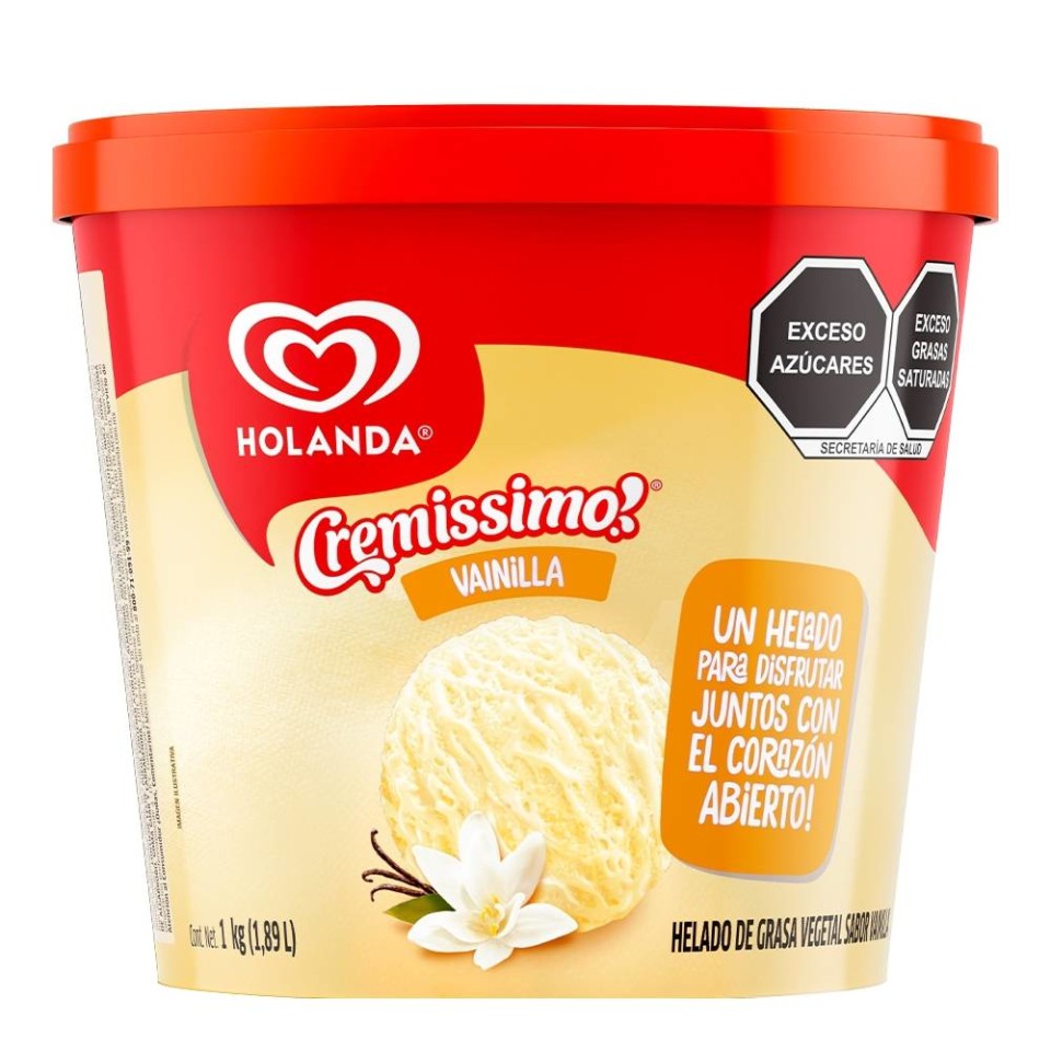 Helado Holanda sabor vainilla 1 89 lt | Walmart