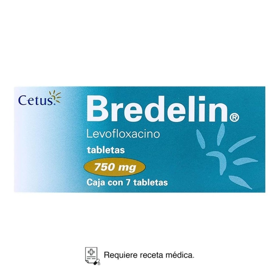 Bredelin tabletas 7 pzas de 750 mg c/u.