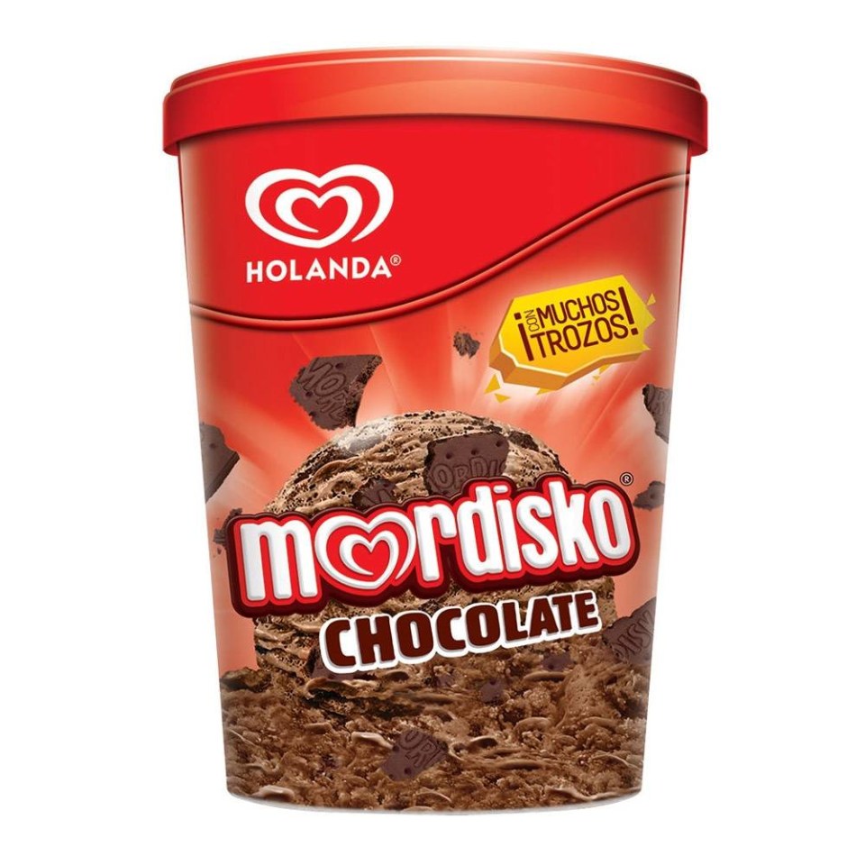 Helado Holanda Mordisko chocolate 1 l | Walmart