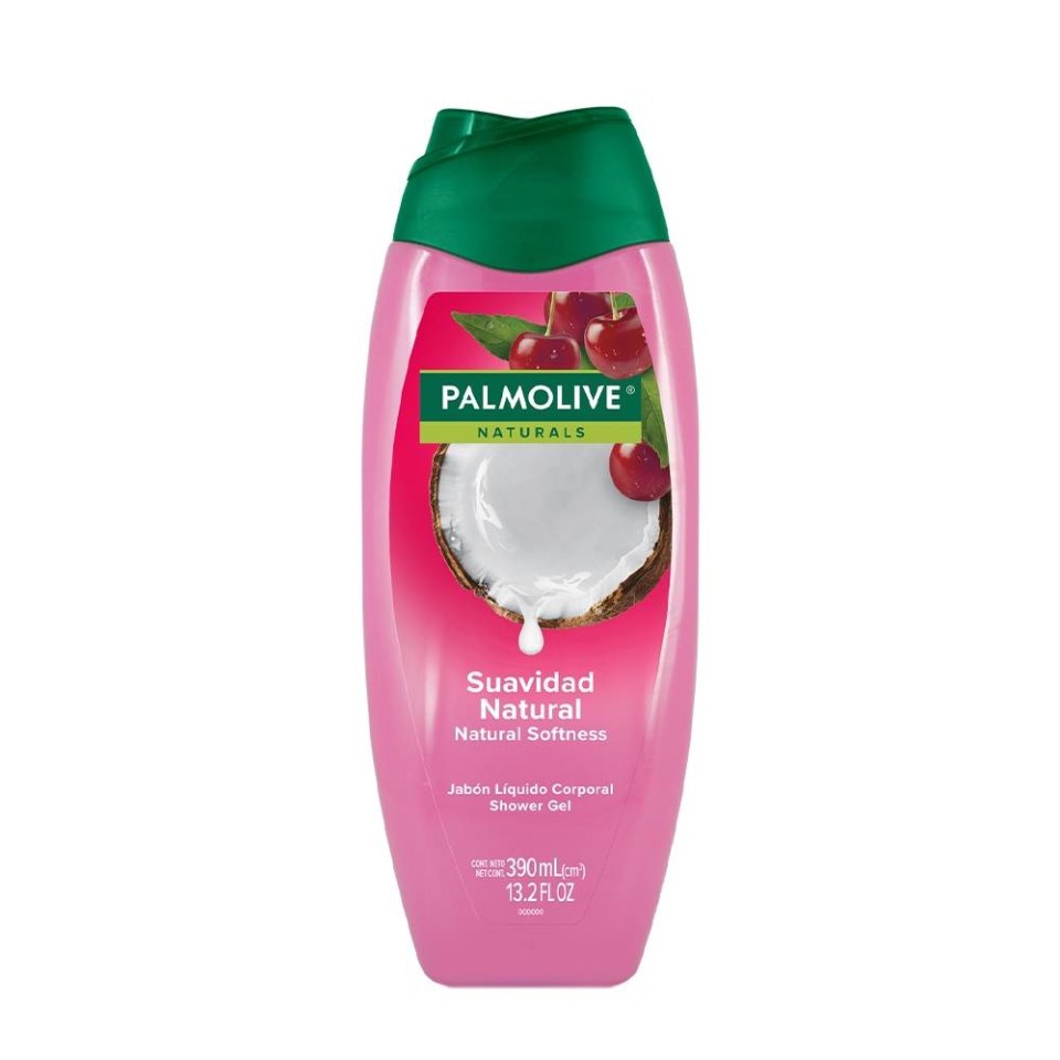 Jabón Líquido Corporal Palmolive Naturals Cereza Y Coco 390 Ml Walmart 5123