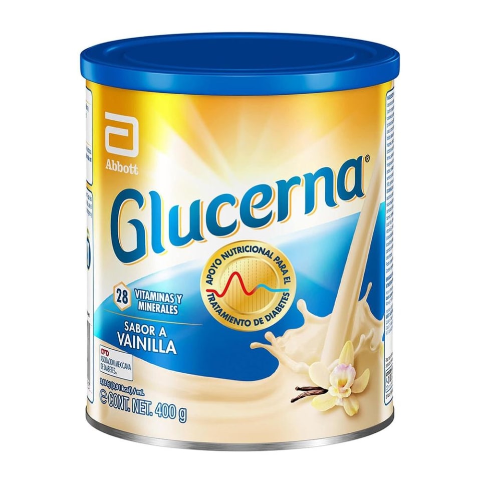 Fórmula para alimentación Glucerna enteral especializada en polvo sabor  vainilla 400 g | Walmart en línea