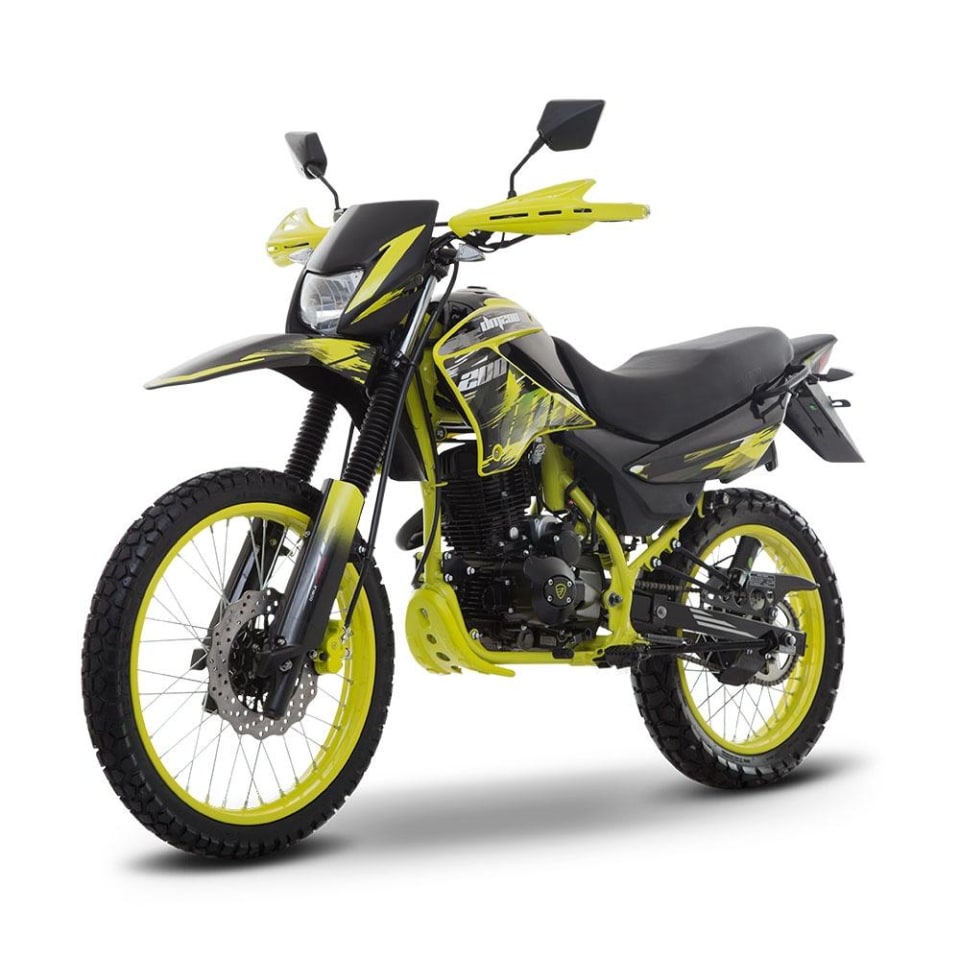 Motocicleta Italika Dm 200 Amarillo Negro 2021 Walmart en línea