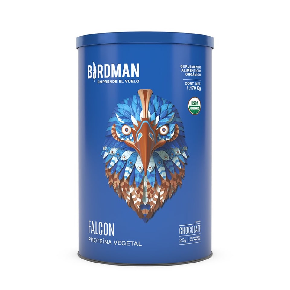 Proteína Vegetal Vegana Orgánica Birdman Falcon Protein Sabor Chocolate 117 Kg Walmart En Línea 9360