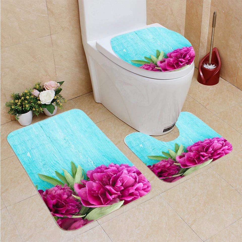 ABPHQTO Flor de peonía roja turquesa madera rústica empt Juego de alfombras de baño de 3 piezas Alfo ABPHQTO Cont-CHAPPLE-17544 | Walmart en línea ABPHQTO Flor de peonía roja turquesa madera rústica empt Juego de alfombras de baño de 3 piezas Alfo ABPHQTO Cont-CHAPPLE-17544 | Walmart en línea