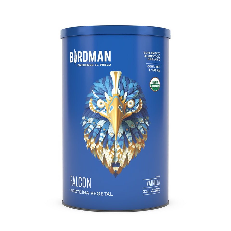 Falcon Proteina Vegetal Para Que Sirve Proteína Vegetal (Vegana) Orgánica Birdman Falcon Protein Sabor