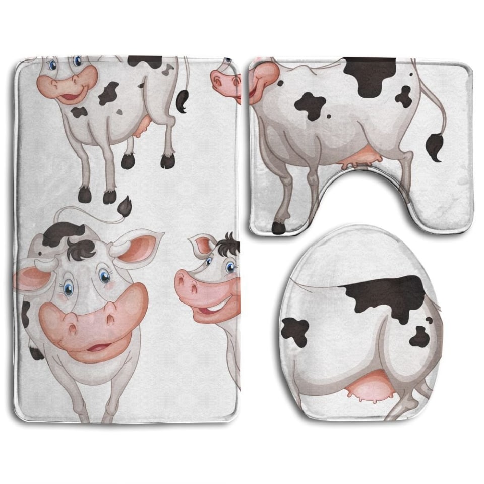 ABPHQTO Fondo de pantalla de vaca de dibujos animados Juego de alfombras de baño de 3 piezas Alfombr ABPHQTO Cont-CHAPPLE-18702 | Walmart en línea ABPHQTO Fondo de pantalla de vaca de dibujos animados Juego de alfombras de baño de 3 piezas Alfombr ABPHQTO Cont-CHAPPLE-18702 | Walmart en línea