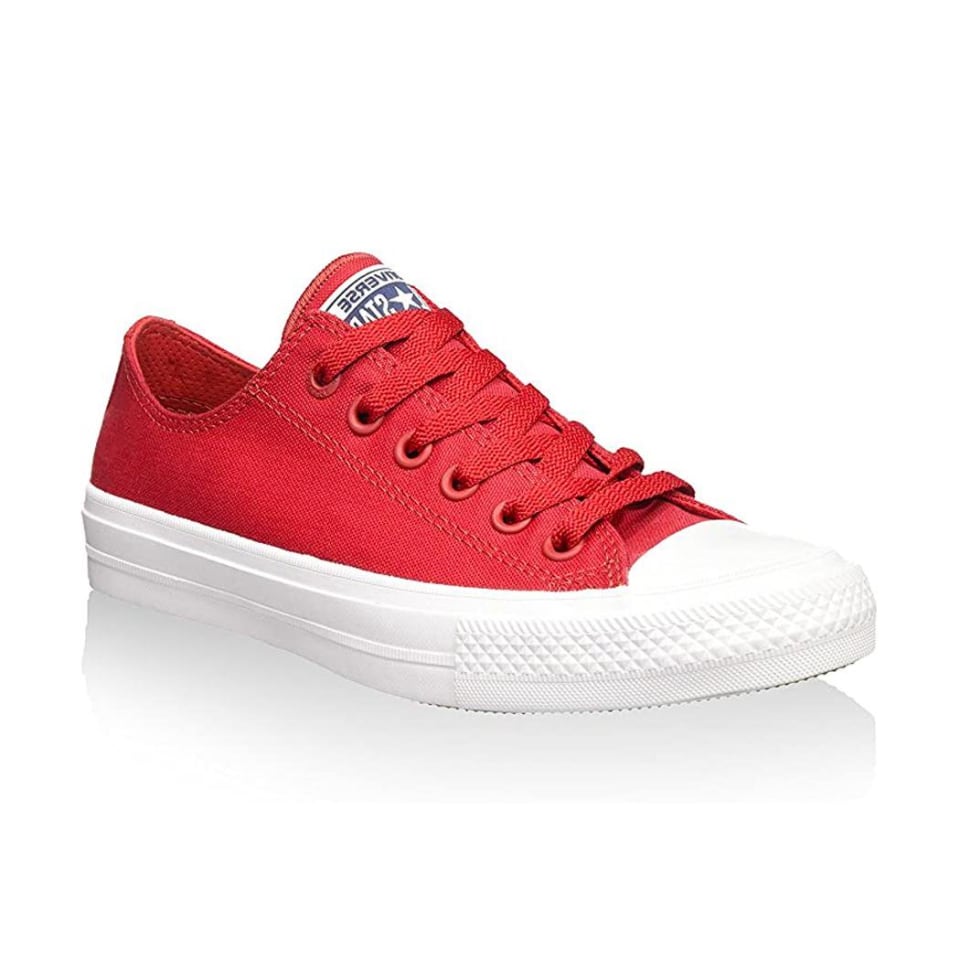 Converse rojos choclo top