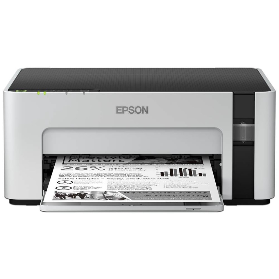 Impresora De Inyección Monocrómatica Epson Ecotank M1120 Sistema Epson C11cg96301 Walmart En Línea 7526