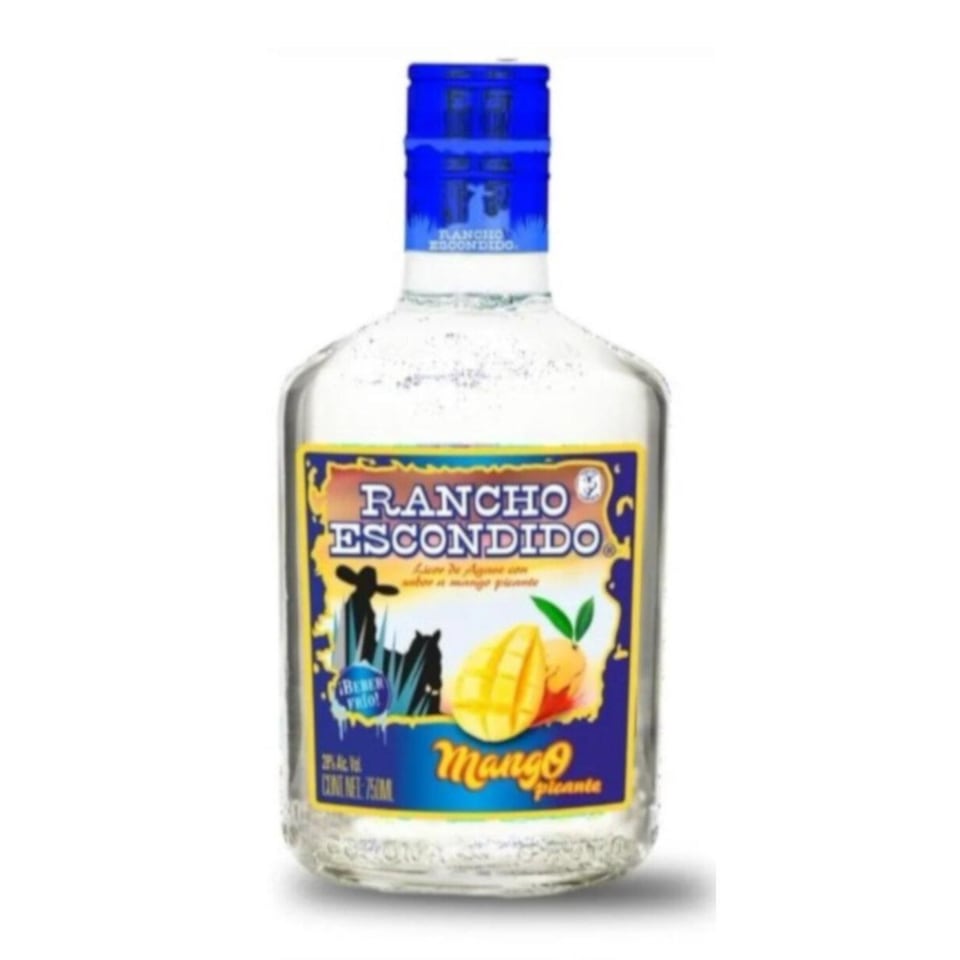 Licor De Agave Rancho Escondido Mango Pican 750 Ml Rancho Escondido Mango Picante Walmart En Línea 