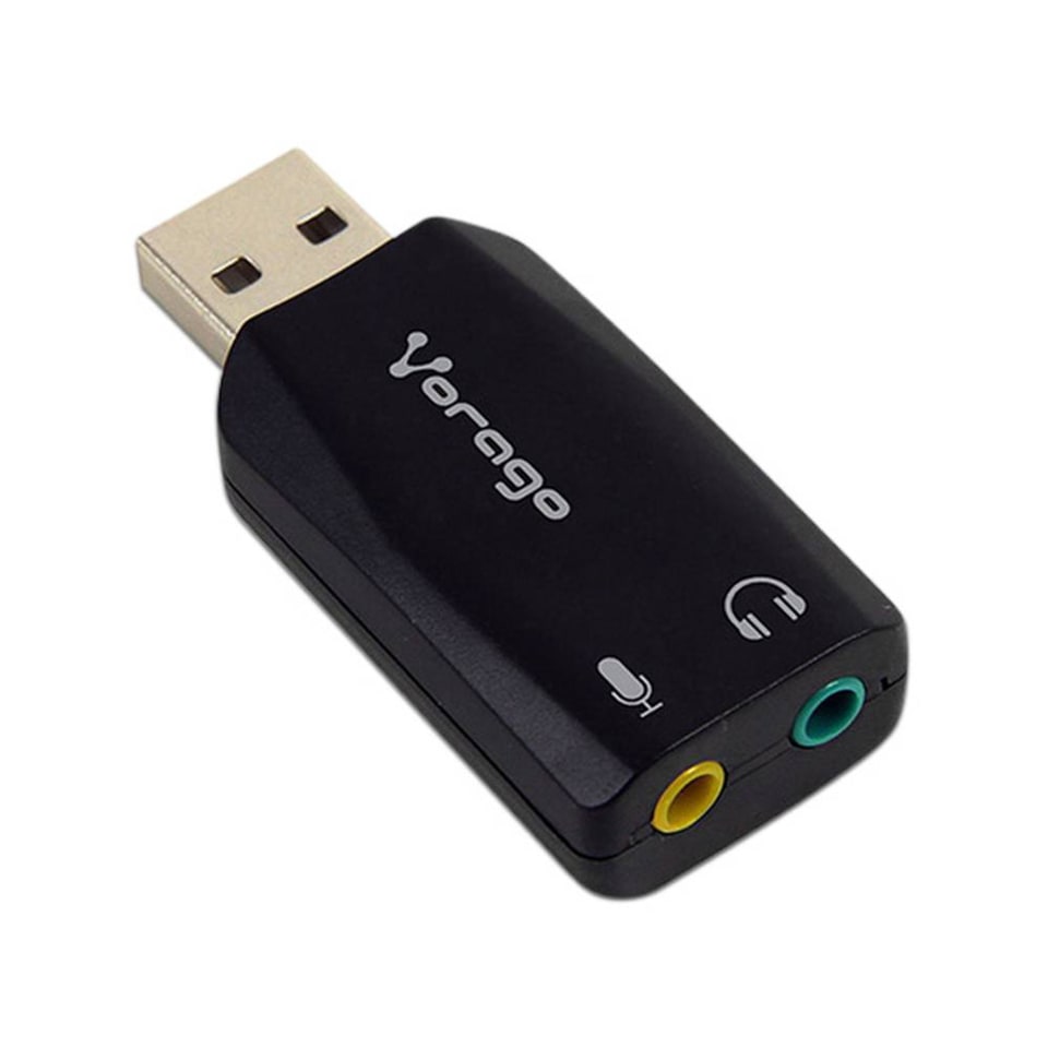 Adaptador Vorago Adp 201 De Usb M A Jack De Audio Y Micrófono H Vorago Adp 201 Walmart En Línea 