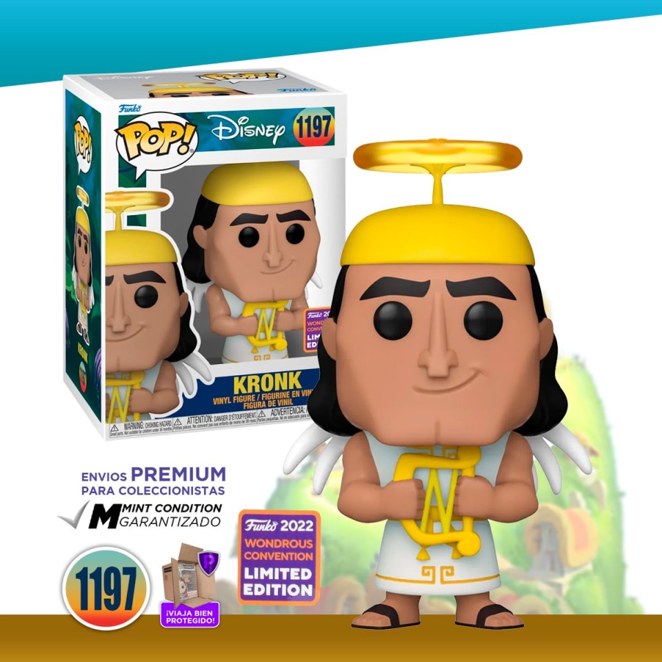 Funko Pop Kronk 1197 Locuras Del Emperador Disney Exclusivo Figura