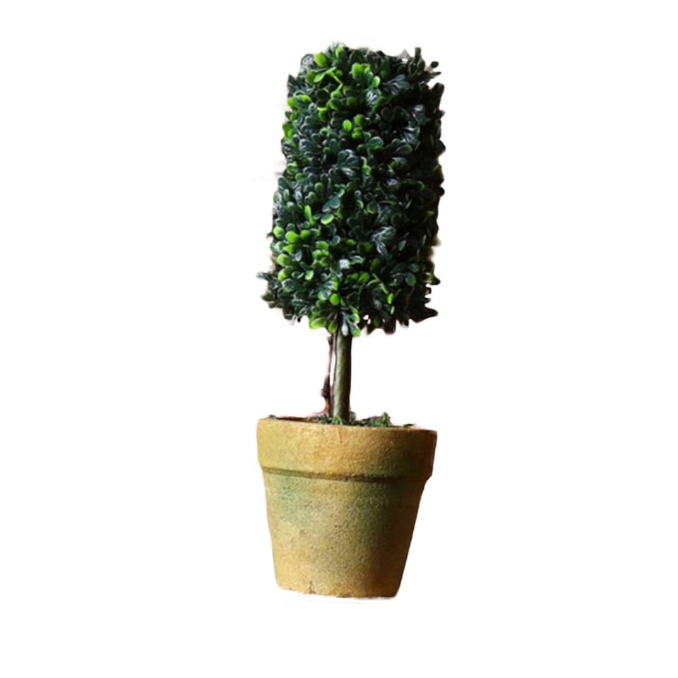 Árbol artificial de los bonsais del arte de decoración del arte de 4  Sunnimix Mini Bonsai de Flores | Walmart en línea