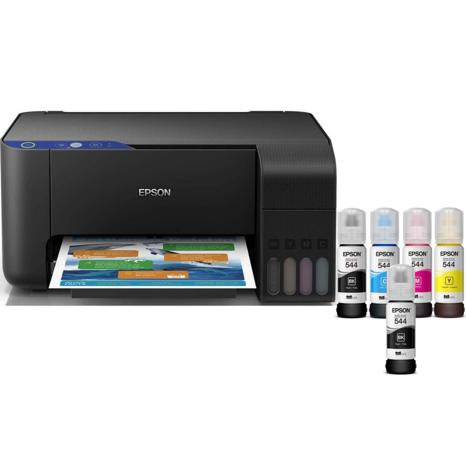 Impresora Multifuncional Epson Ecotank L3110 Bundle 5 0842