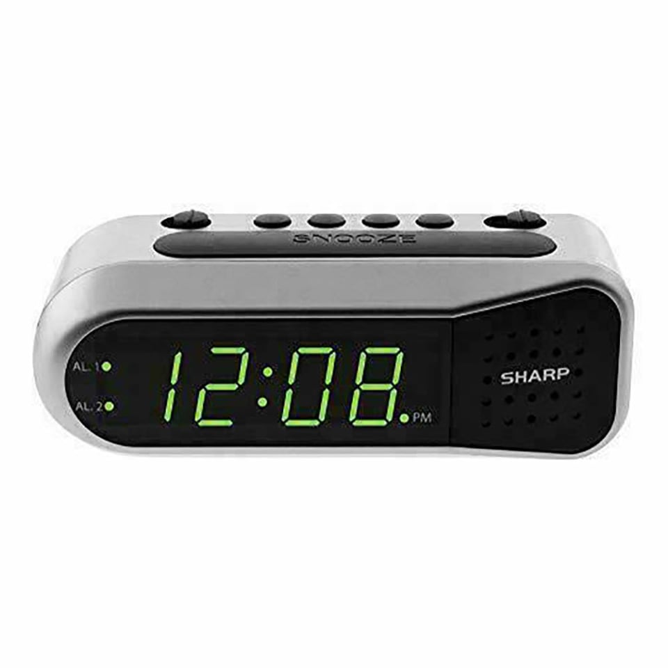 sharp alarm clock manual