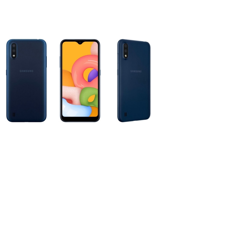 Smartphone Samsung Galaxy A01 Procesador Octa core Memoria RAM de 2GB Almacenamiento de 32GB